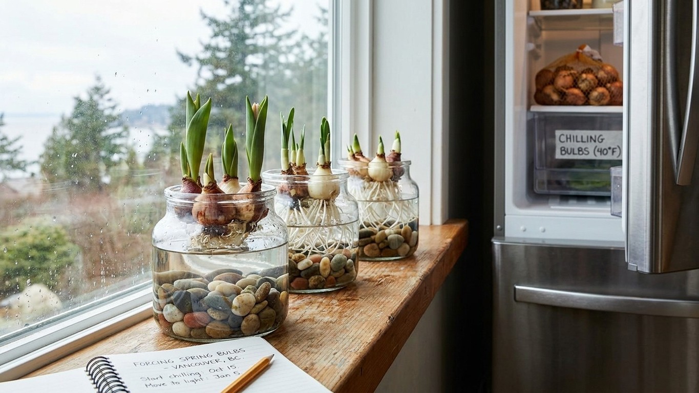 Forcing Spring Bulbs Indoors in British Columbia