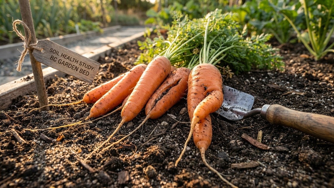 Will Carrots Fork in British Columbia Soil?