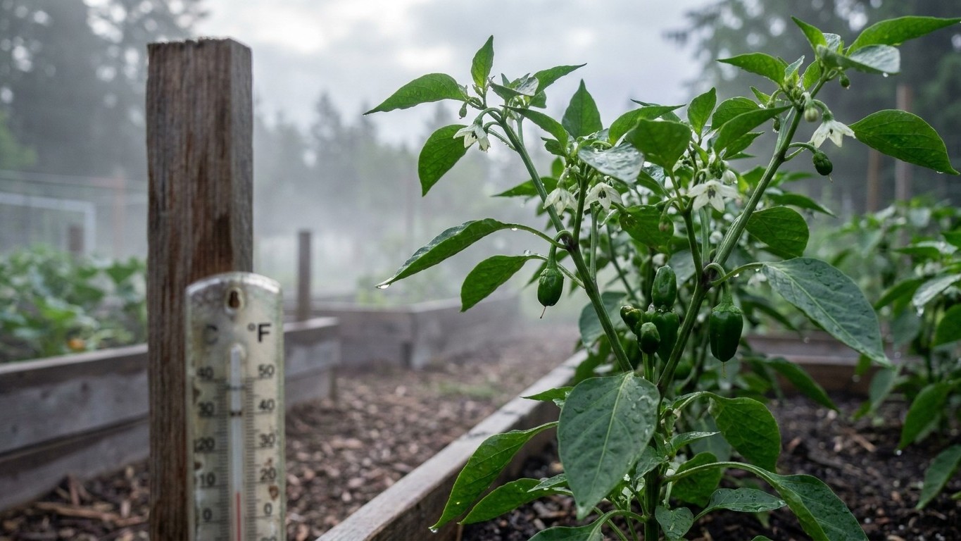 Growing Peppers in British Columbia: Fruit Set, Heat and Timing