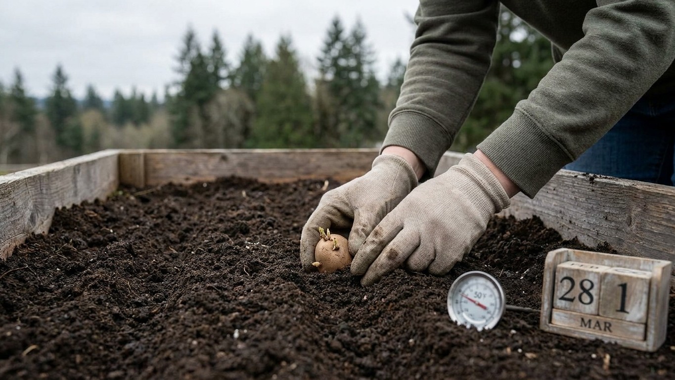 When to Plant Potatoes in British Columbia: Counting Back From Your Last Frost