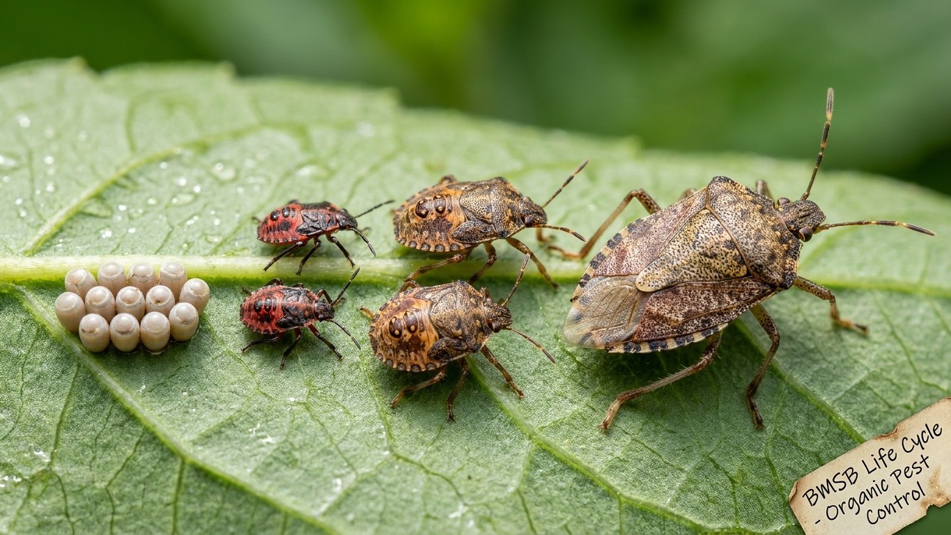 Brown Marmorated Stink Bug Life Cycle: When It Appears