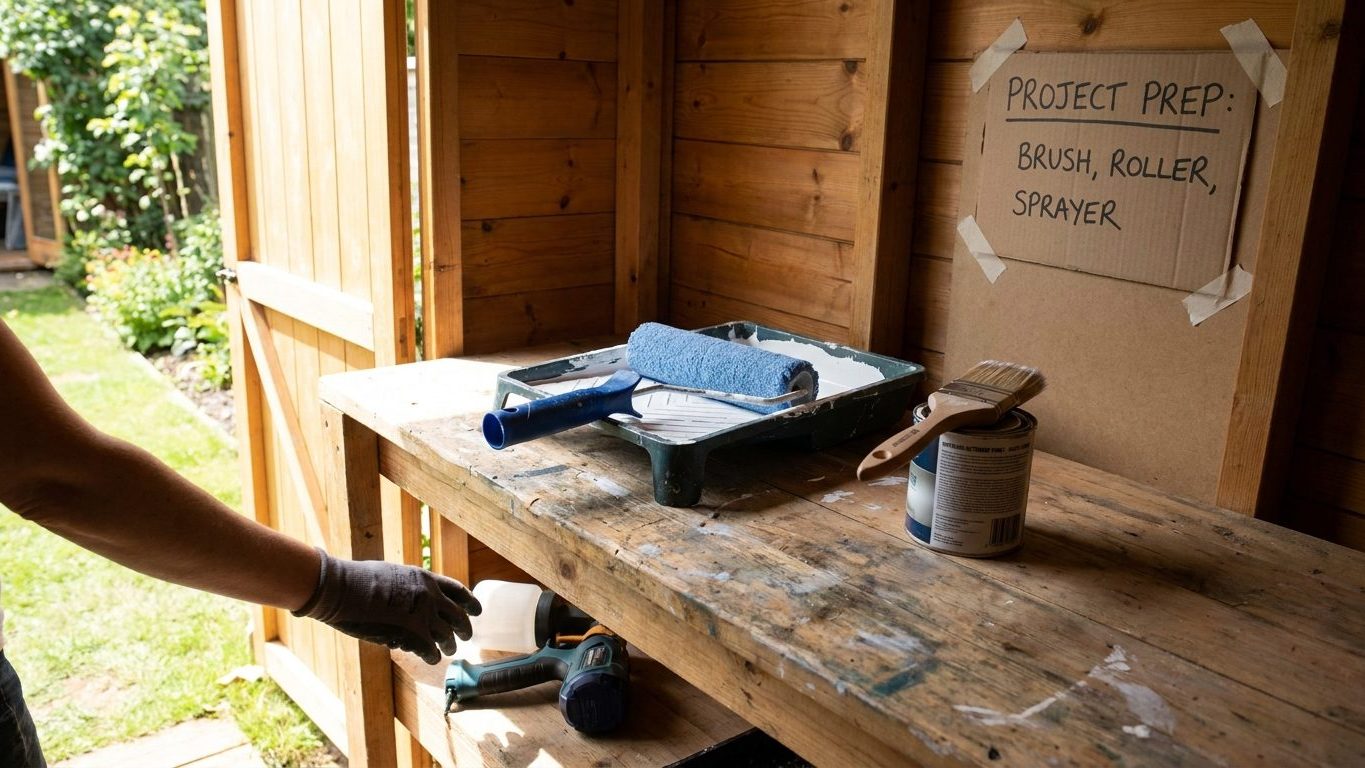 Brush, Roller or Sprayer: What Each Is For