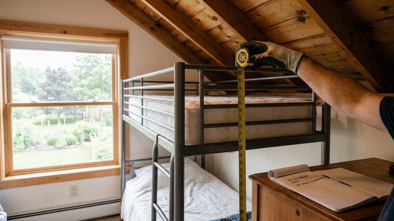 How Much Ceiling Height Does a Bunk Bed Need?