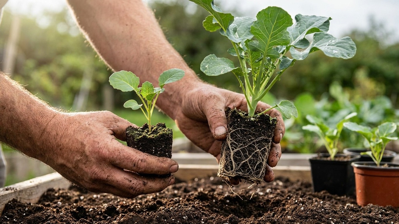 Buttoning in Broccoli: Three Causes, and Why a Big Transplant Makes It Worse