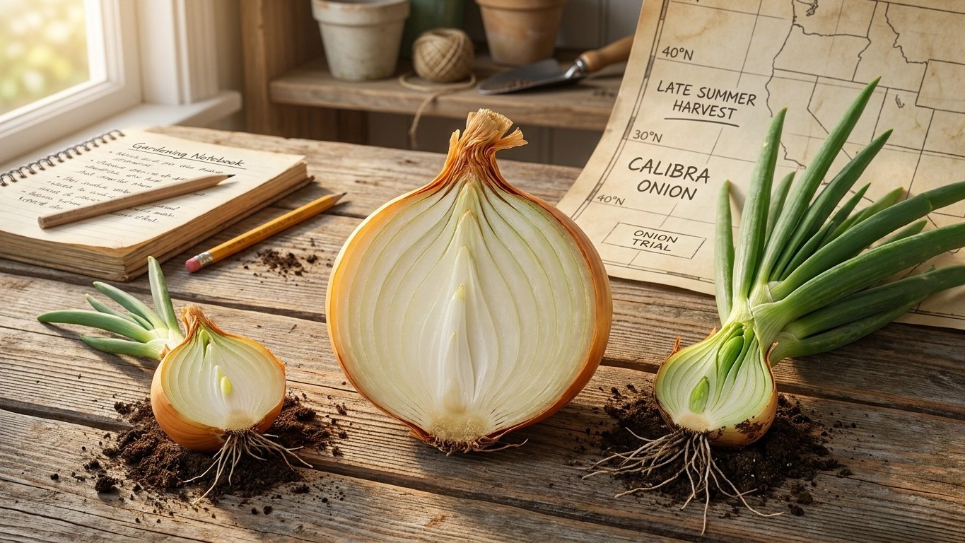 Calibra Onion: Where It Bulbs and How Long It Keeps