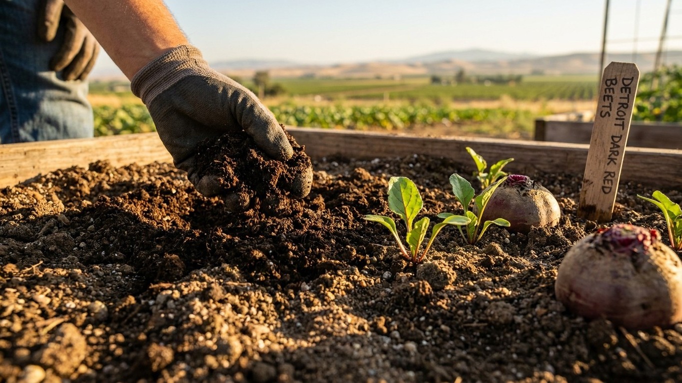 Growing Beets in California: Soil, Sowing and Bolting