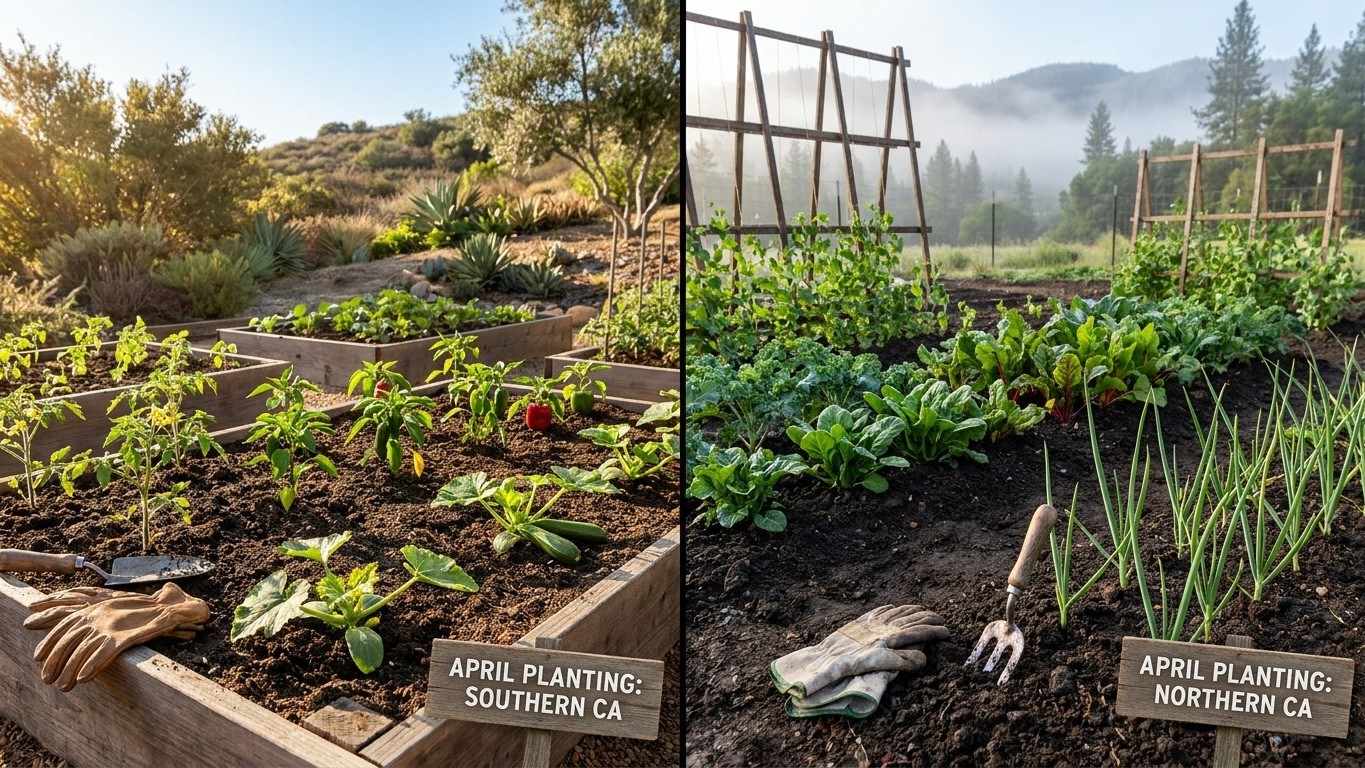What to Plant in California in April