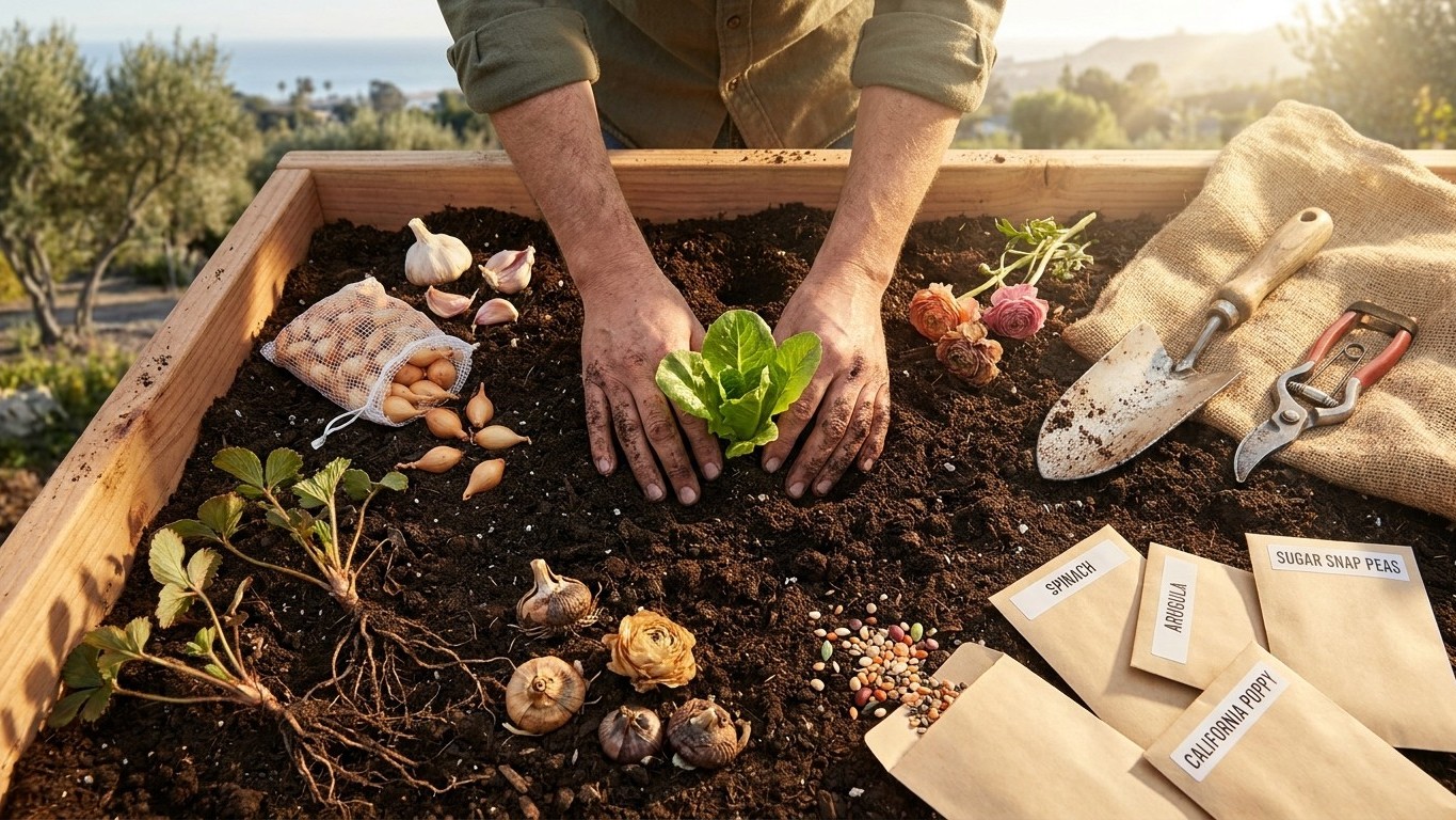 What to Plant in California in November