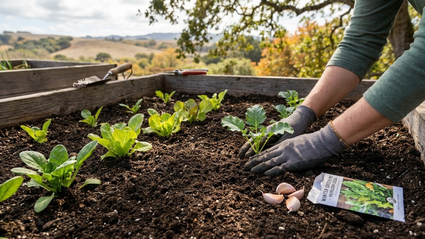 What to Plant in California in October