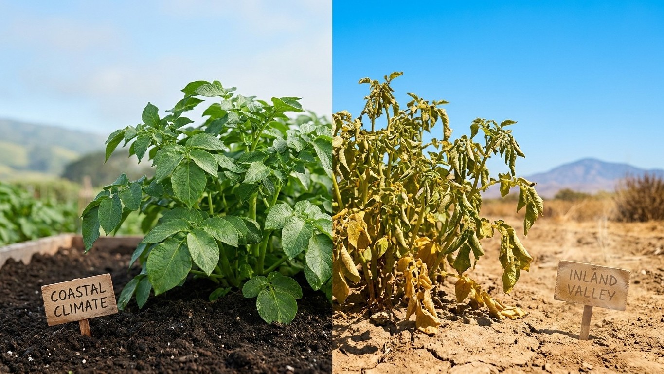 Growing Potatoes in California: Dates, Varieties and Summer Heat