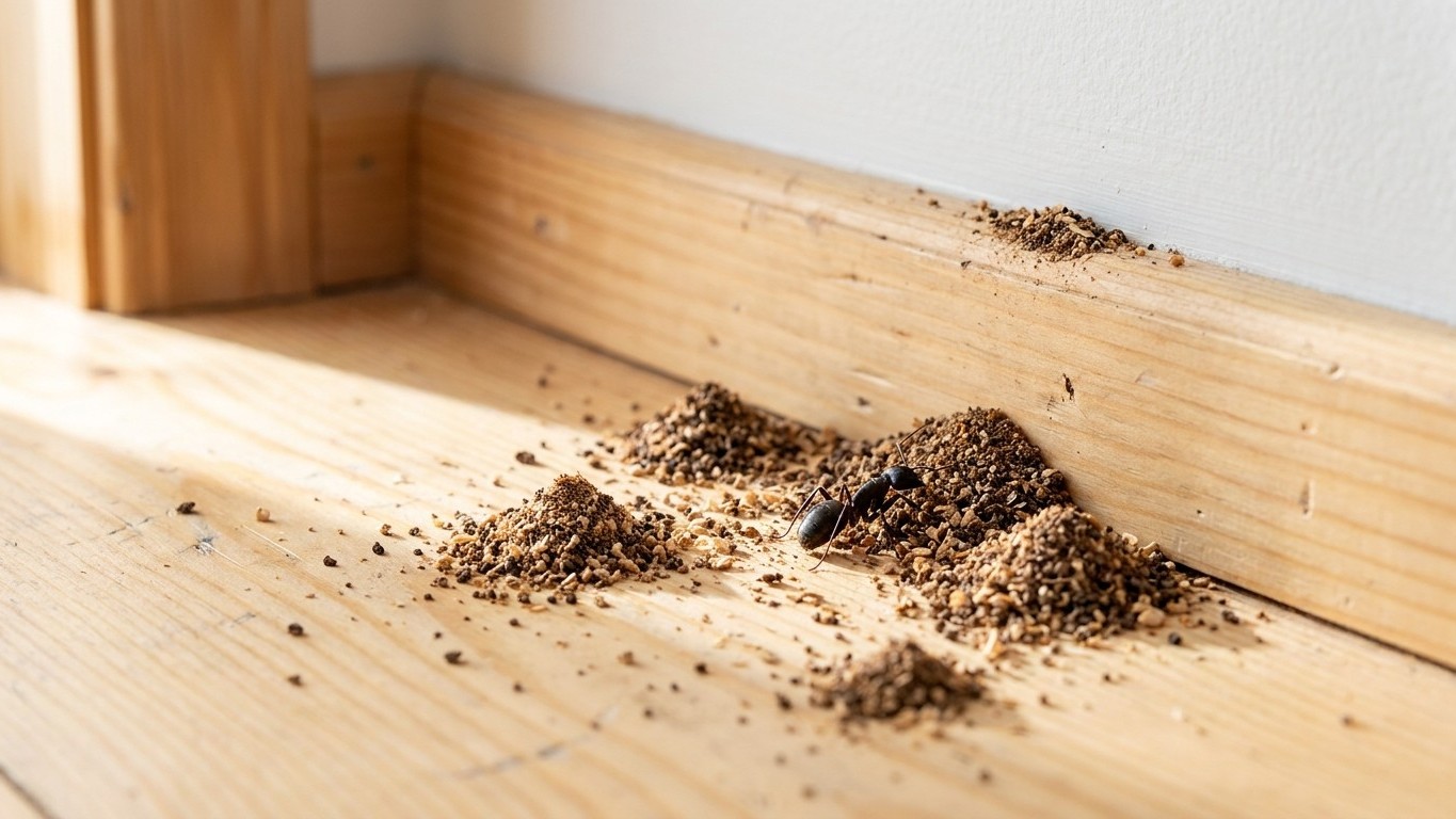 Signs of Carpenter Ants in the House