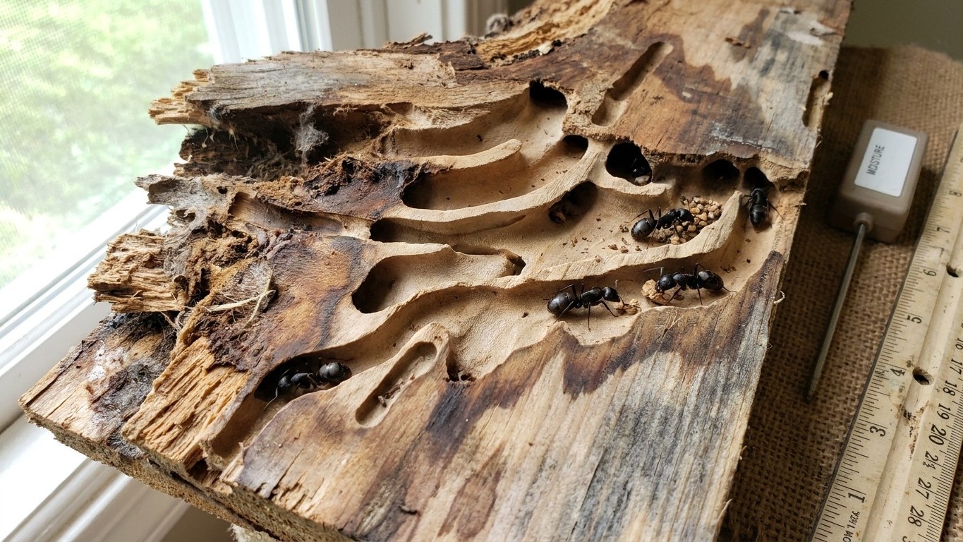 Carpenter Ants in the House: Signs, Causes and Control