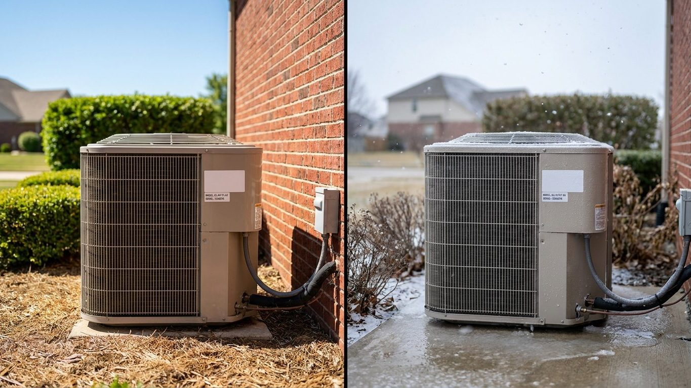 Central Air or Heat Pump? They Look Identical Outside