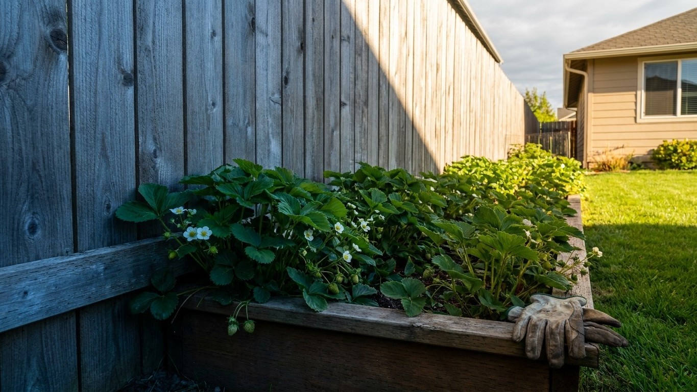 Plant Strawberries on the North Side — On Purpose