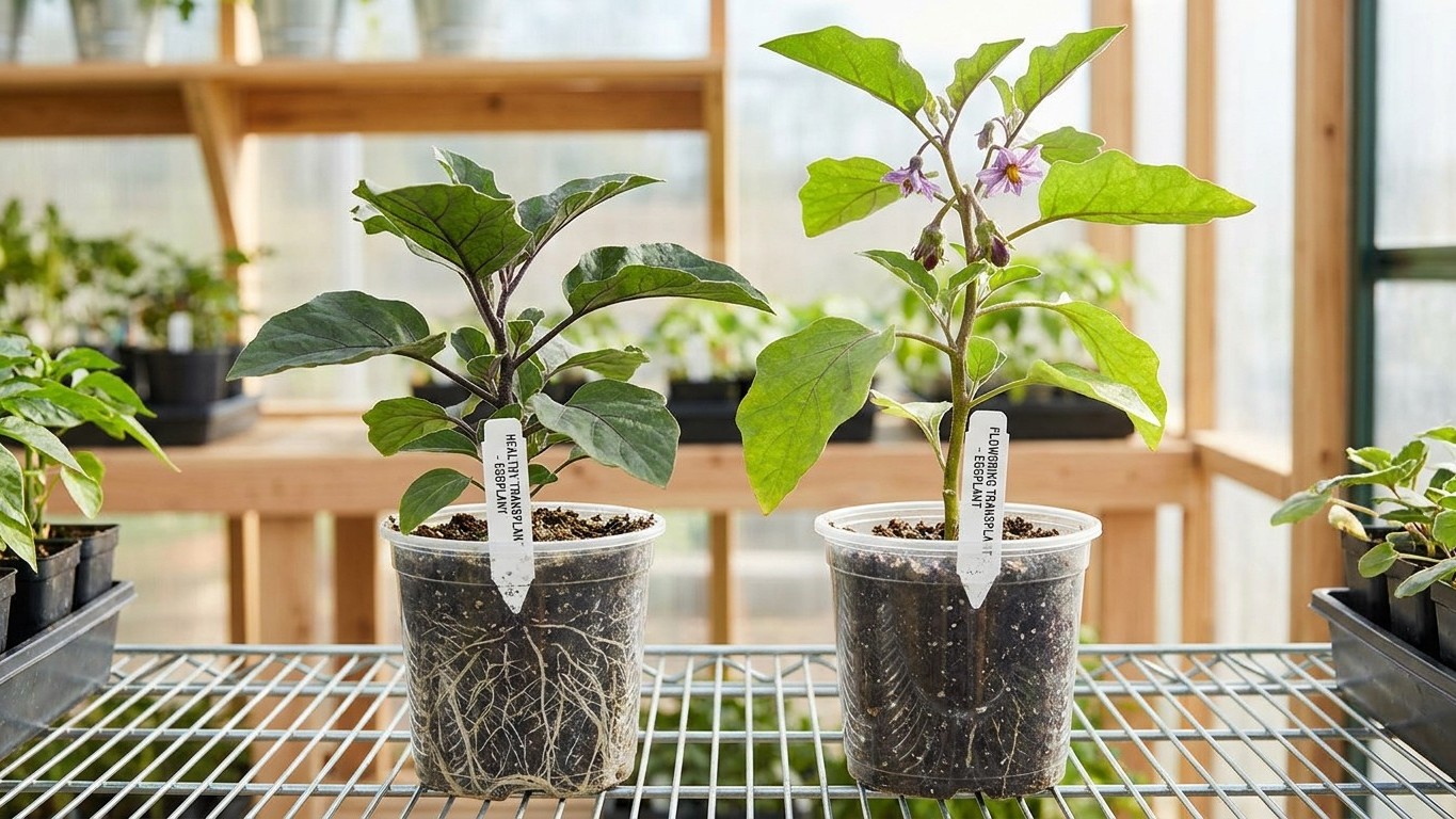 The Eggplant in Flower Is the One Not to Buy