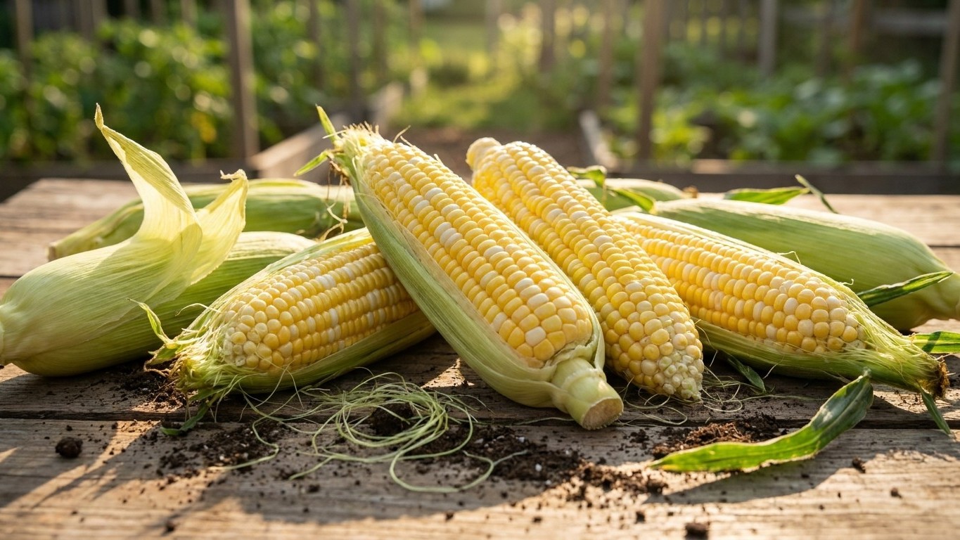 Chubby Checkers Sweet Corn: When to Plant It, and What to Do With the Bicolor Tomatoes