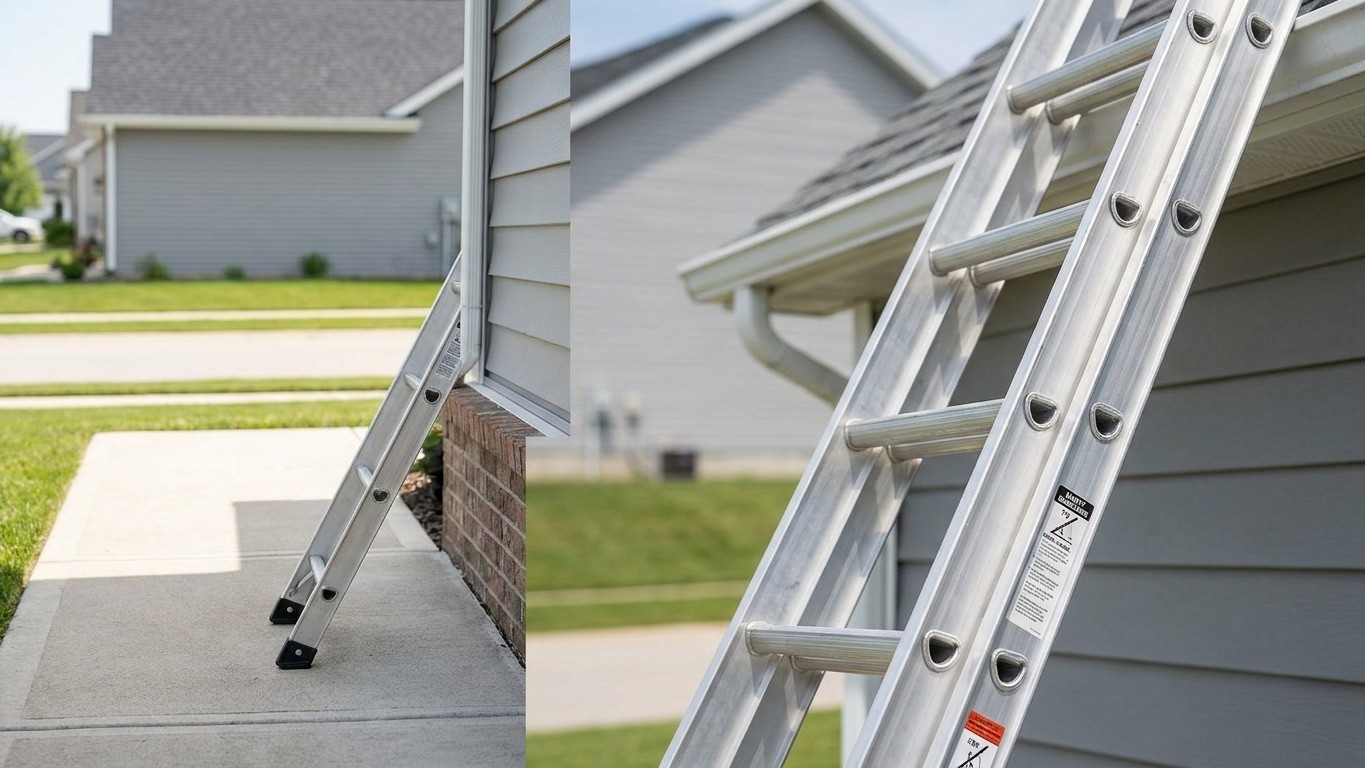 Cleaning Gutters Without Getting Hurt