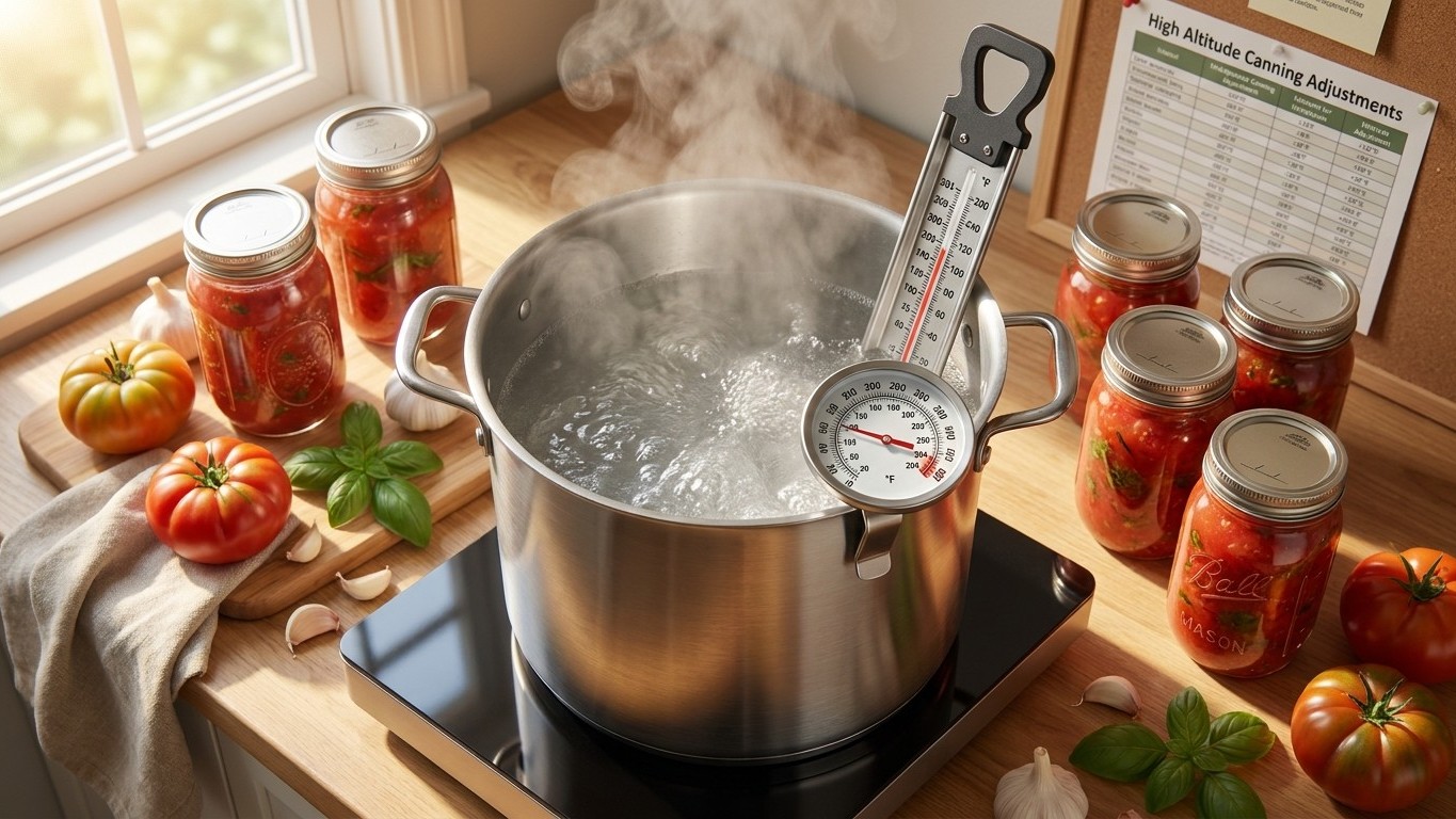 Canning at Altitude in Colorado: What Your Elevation Changes