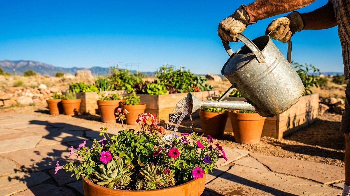 Watering Pots and Containers in Colorado