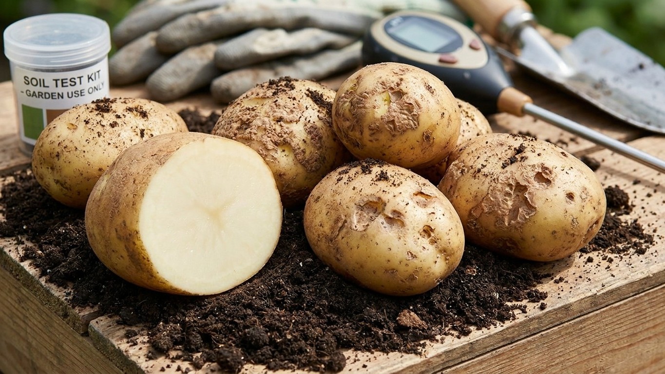 Common Scab on Potatoes: The Soil pH That Decides It