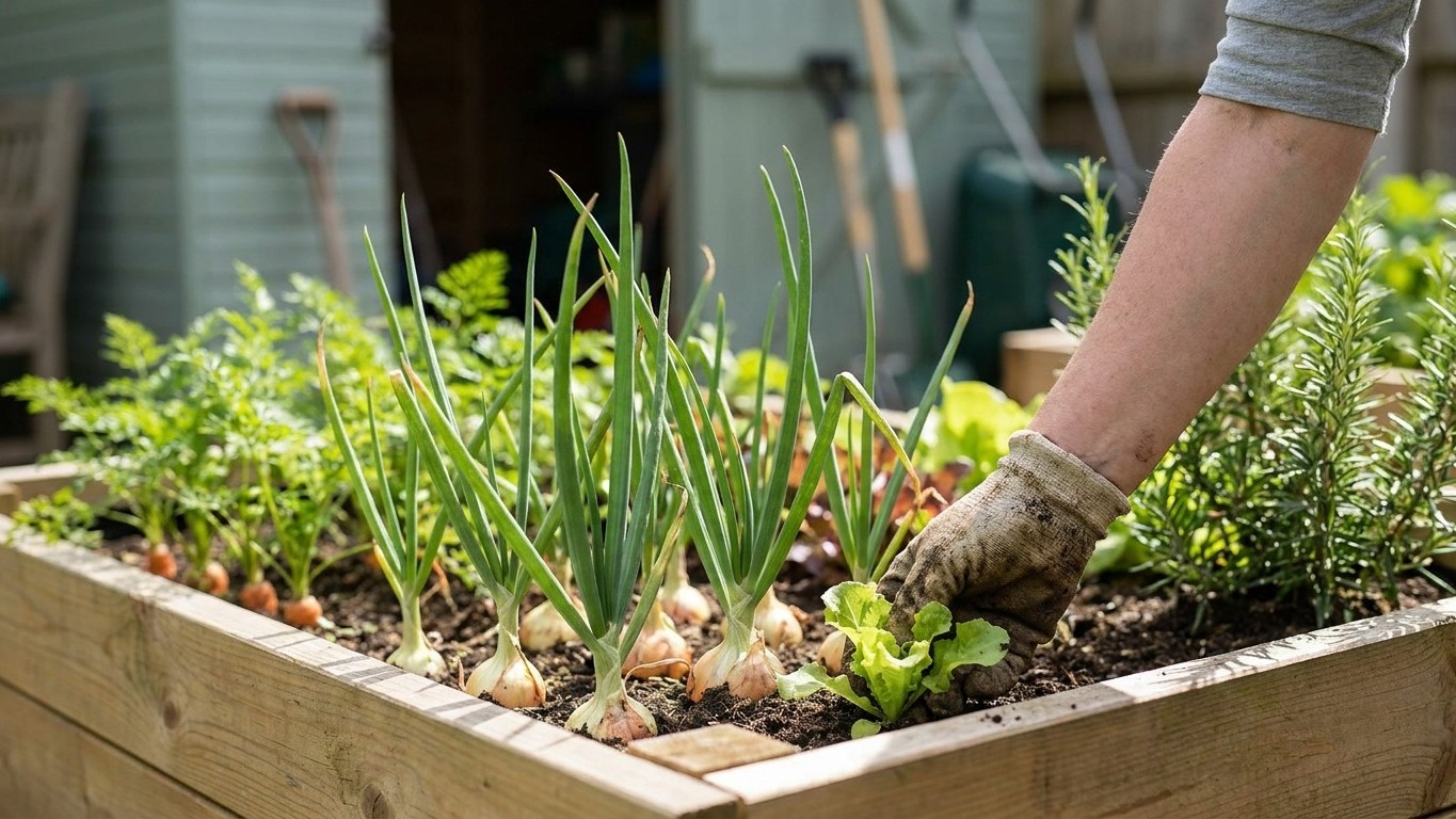 What to Plant Next to Onions