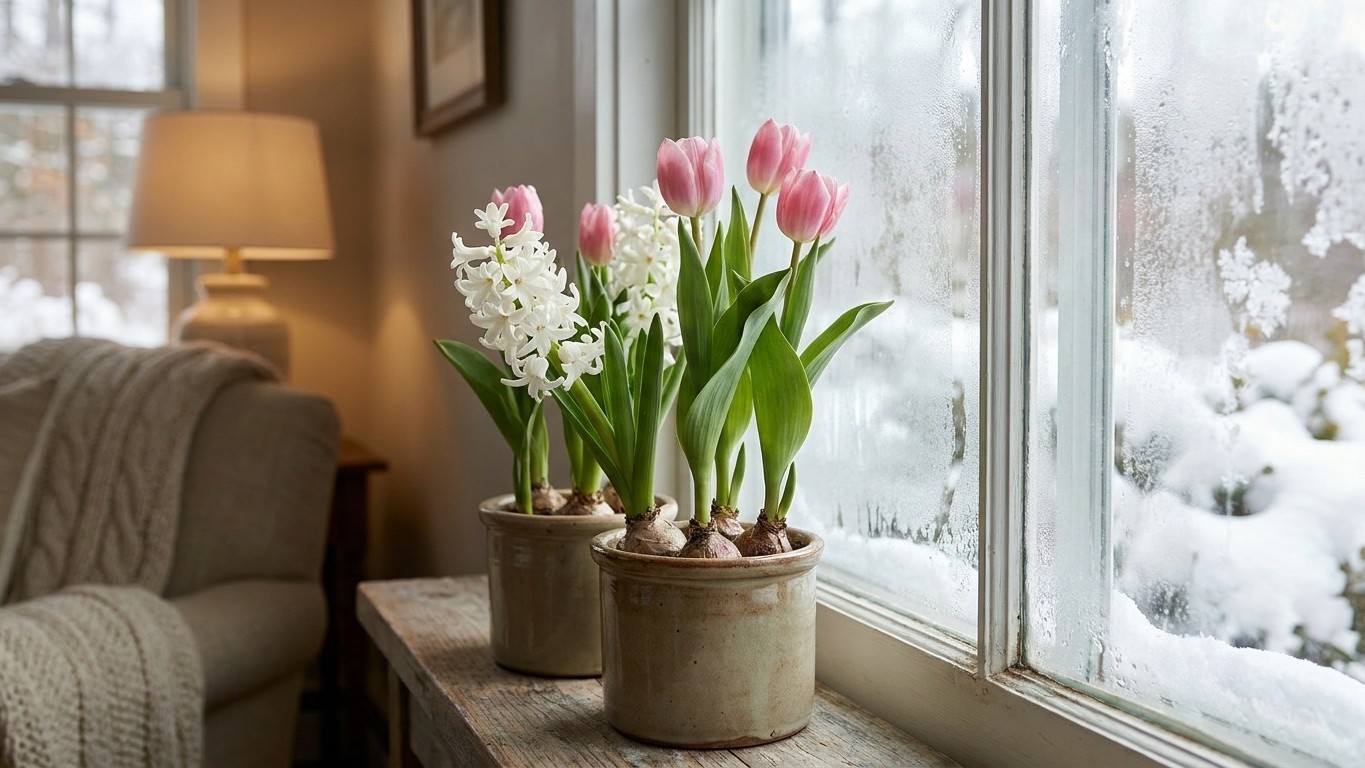 Forcing Spring Bulbs Indoors in Connecticut
