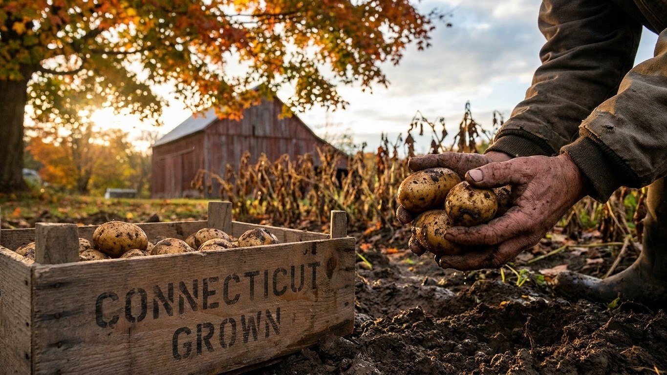 Harvesting and Storing Potatoes in Connecticut