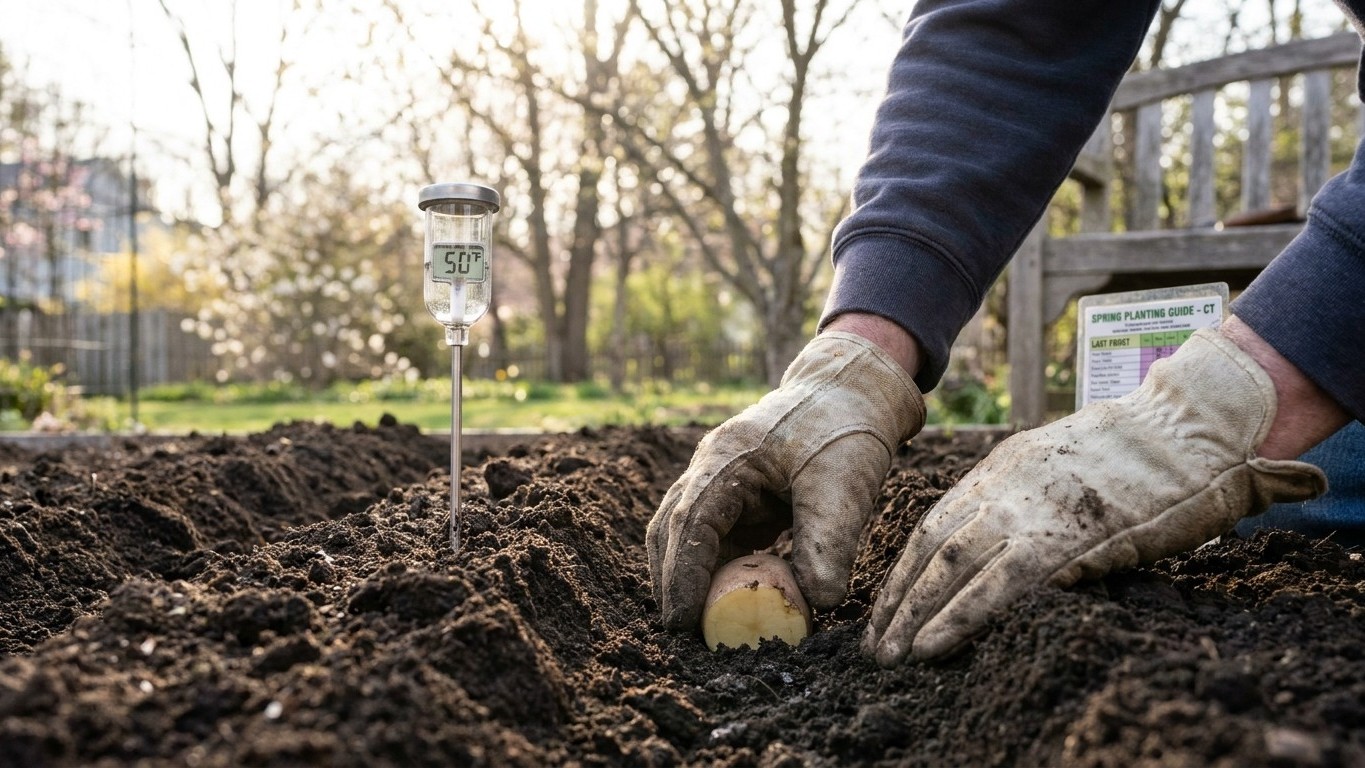 When to Plant Potatoes in Connecticut: Counting Back From Your Last Frost