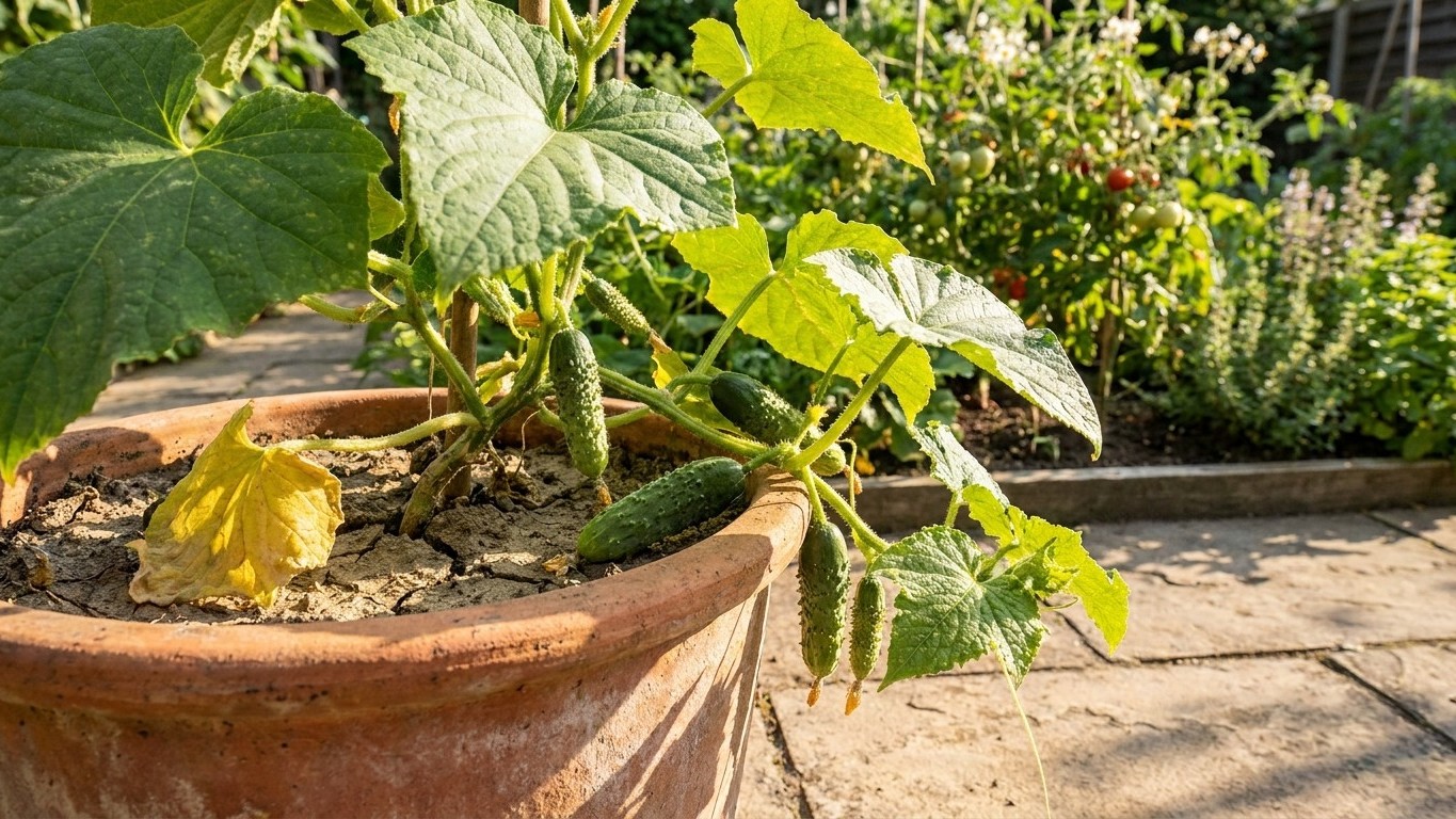 Cucumbers in Pots: What Actually Limits Them
