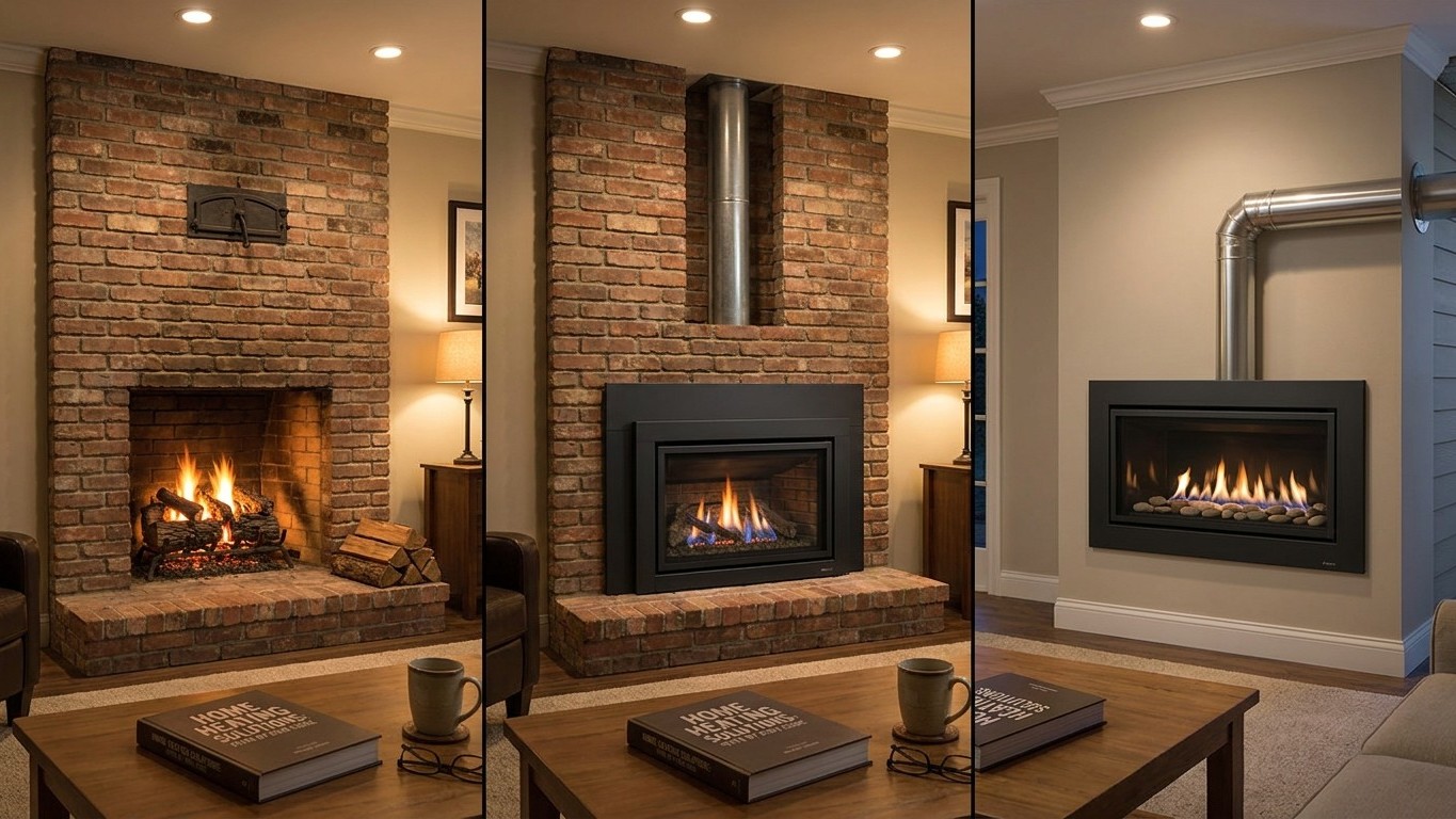 Converting a Wood Fireplace to Gas