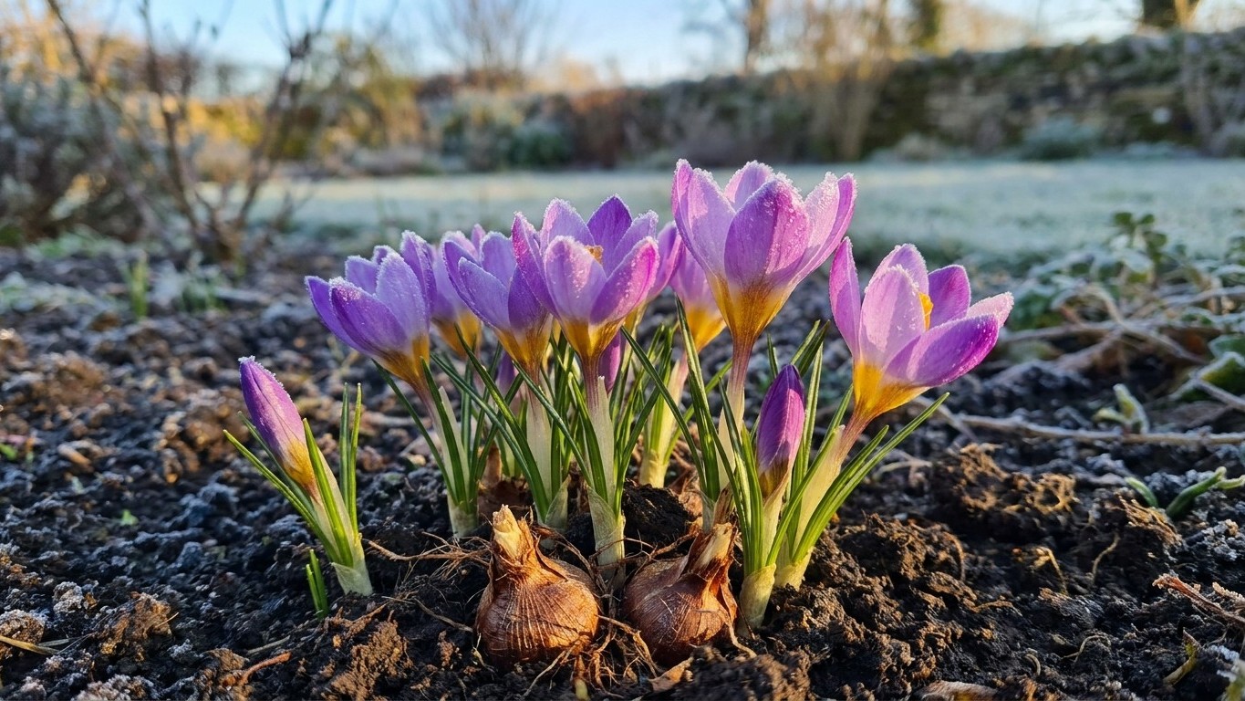 Crocus: How Much Cold It Needs and How Long It Lasts