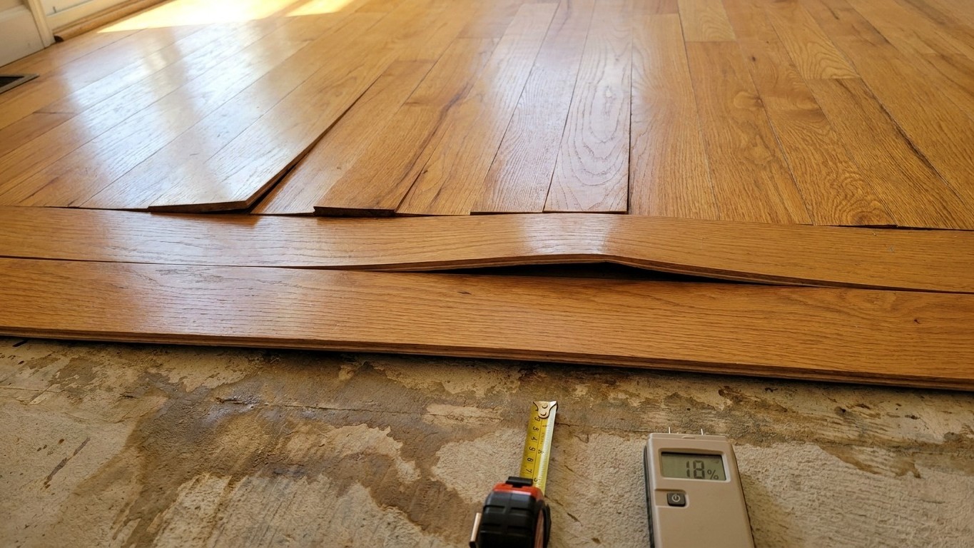 Cupped Hardwood: The Floor Is Telling You About Water