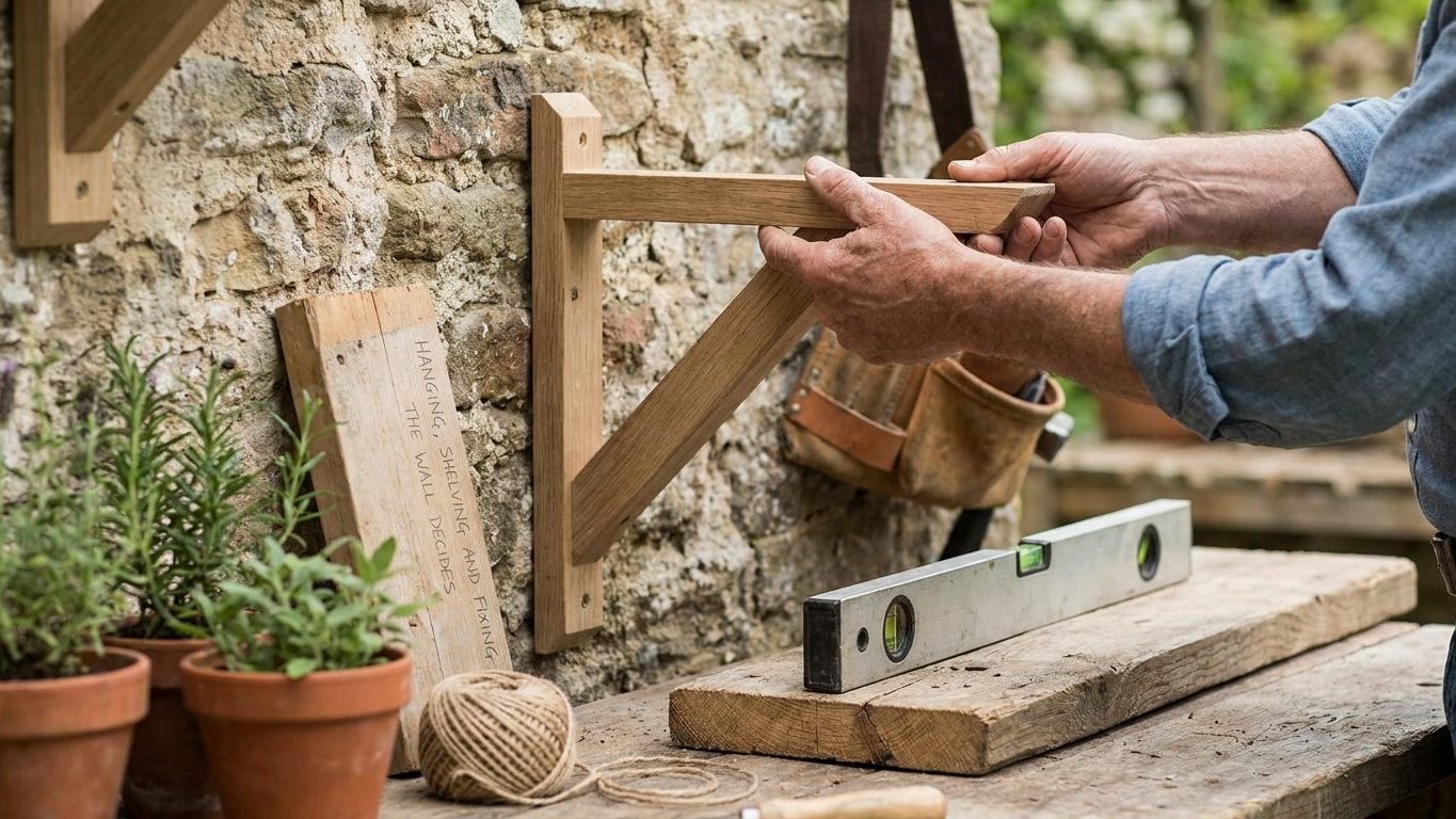 Hanging, Shelving and Fixing: The Wall Decides