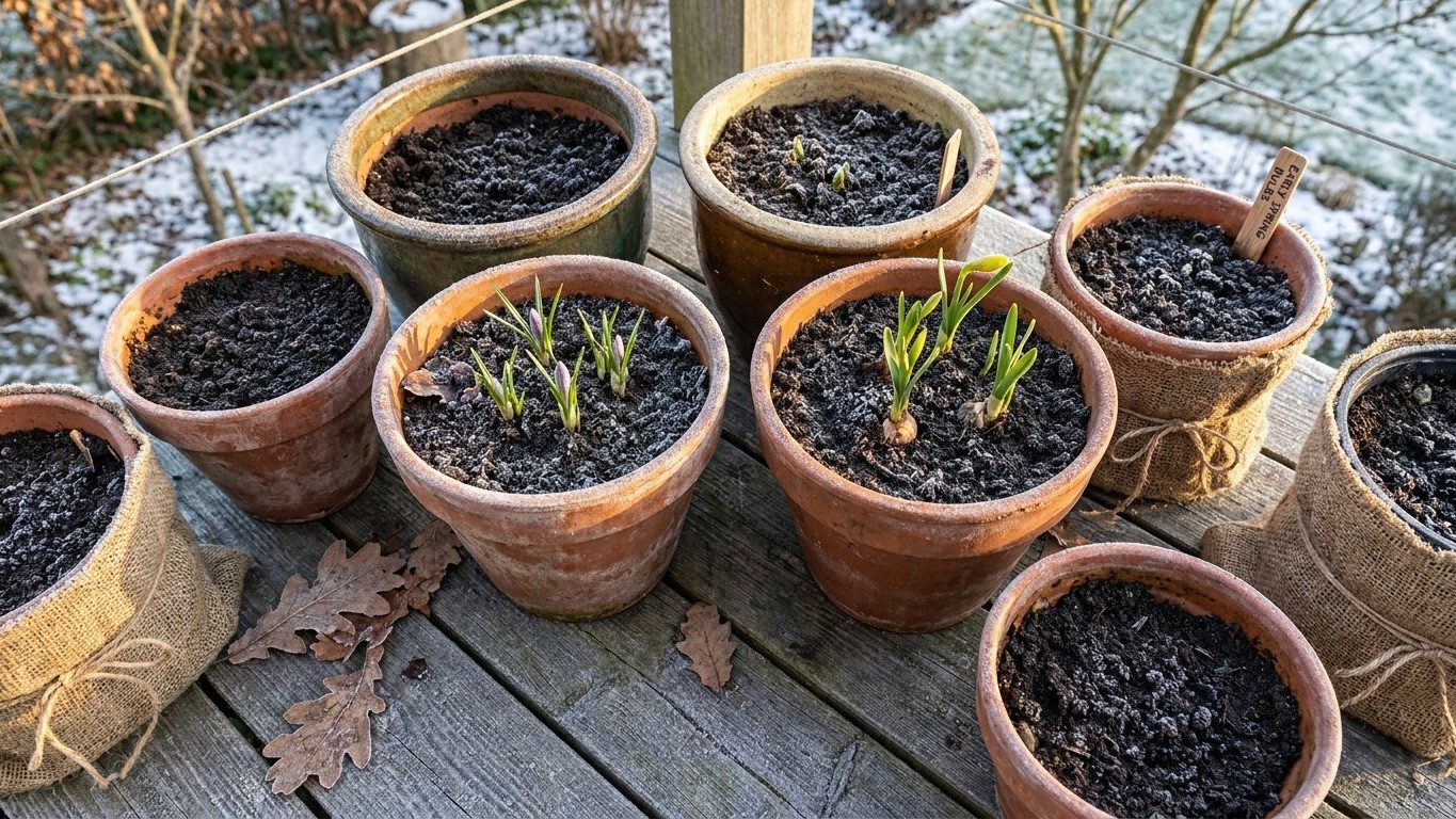 Growing Spring Bulbs in Containers in Delaware