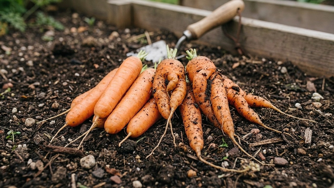 Growing Carrots in Delaware: Soil, Sowing and Forked Roots
