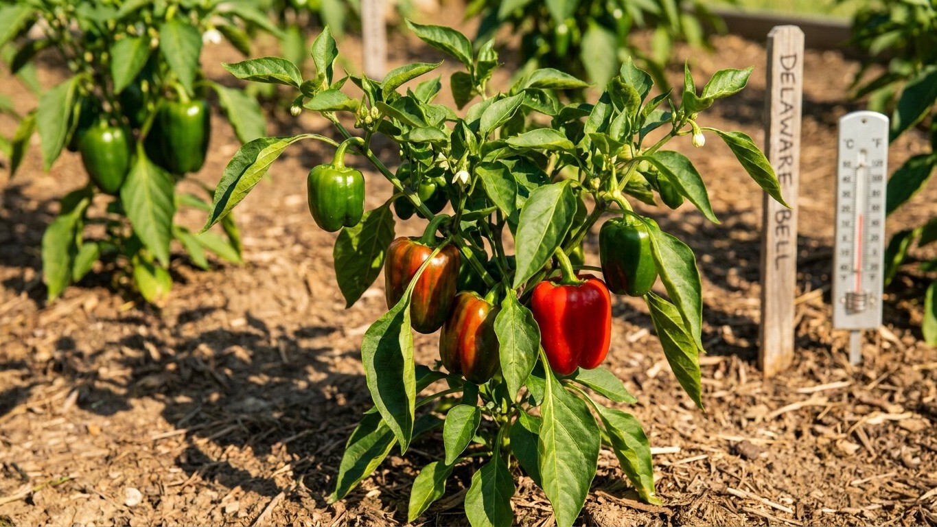 Growing Peppers in Delaware: Fruit Set, Heat and Timing