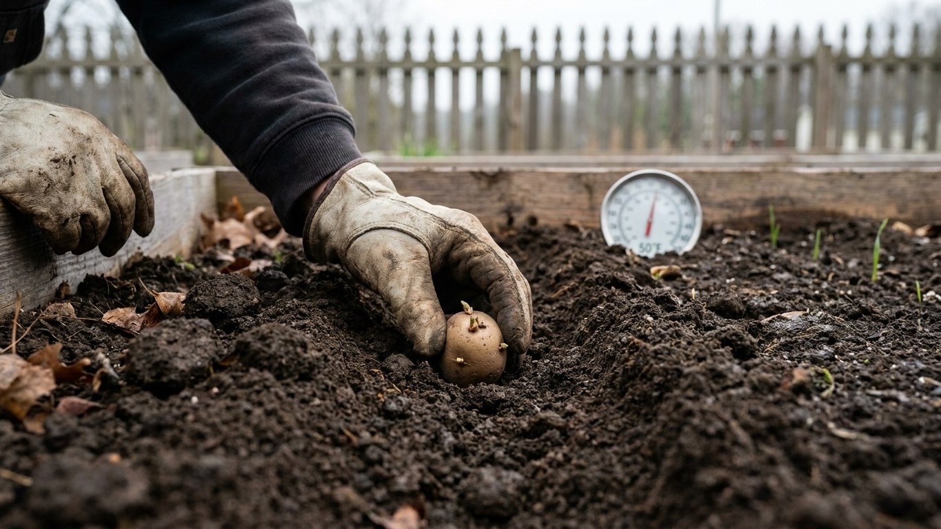 When to Plant Potatoes in Delaware: Counting Back From Your Last Frost