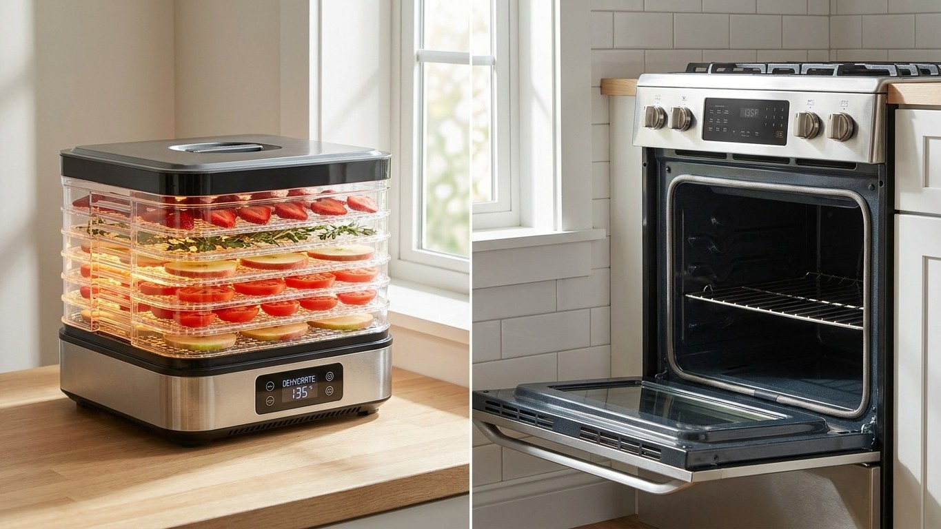 Dehydrator or Oven for Drying: What Actually Changes
