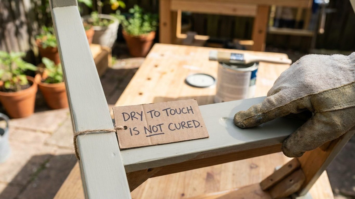 Dry to Touch Is Not the Same as Cured