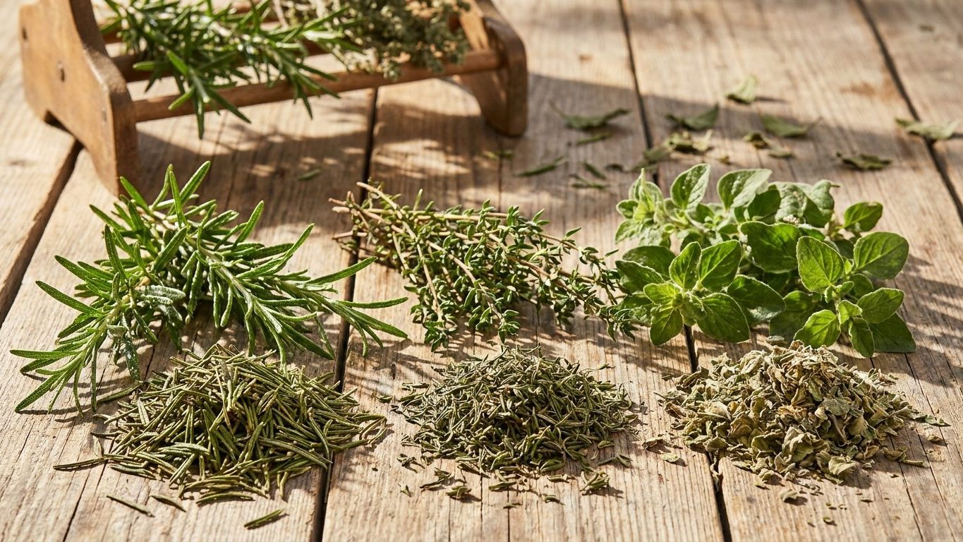 Drying Herbs Without Losing the Flavour