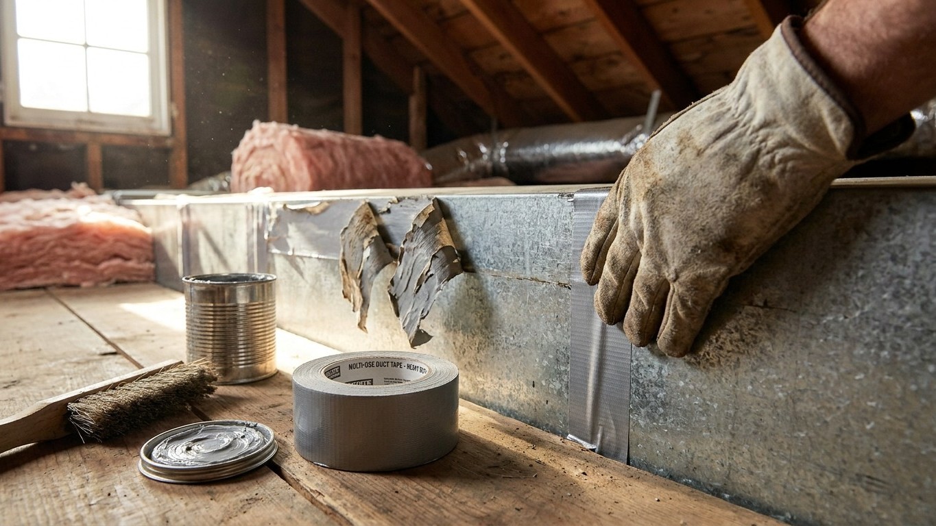 Sealing Your Own Ducts: What Works and What Falls Off