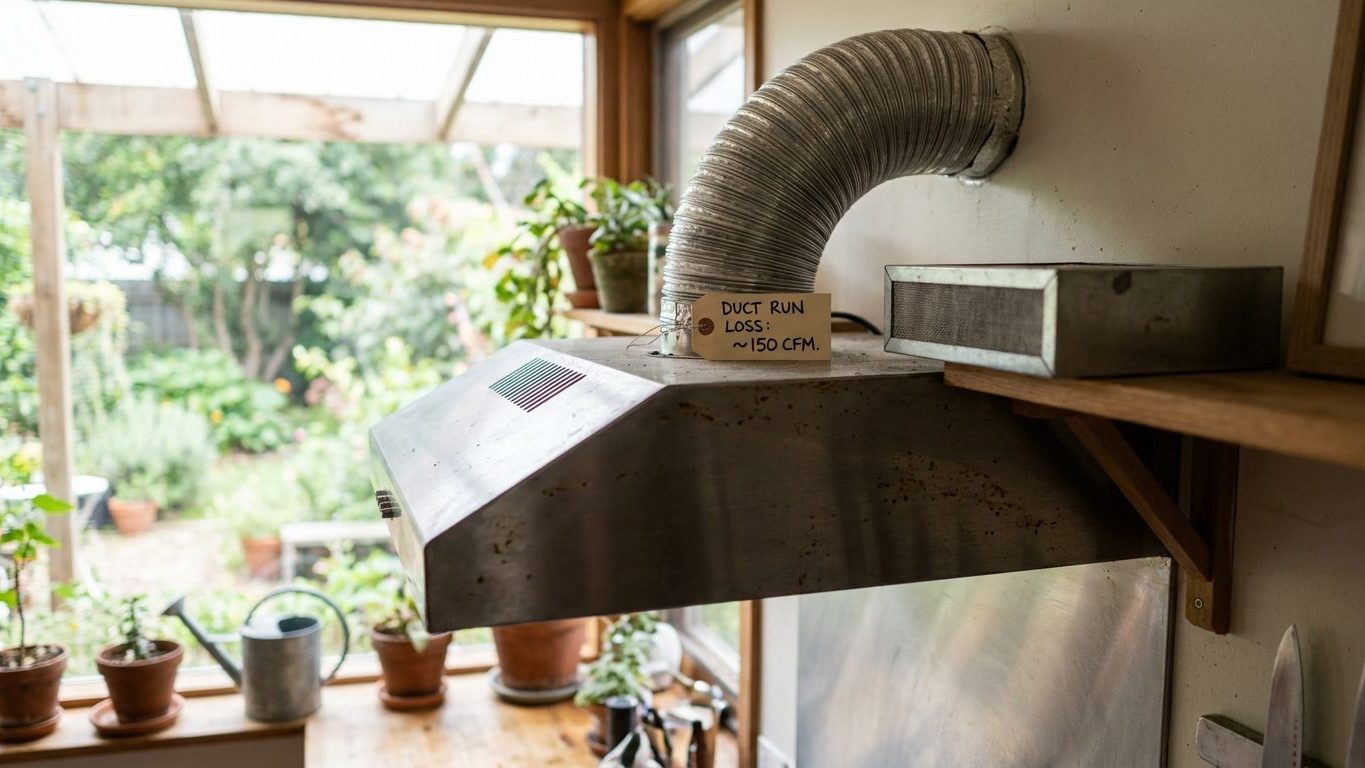 Ducted or Recirculating? What the Duct Run Costs You in CFM