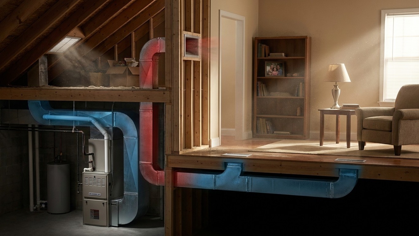 Why the House Is Always Dusty, and What the Ducts Have to Do with It