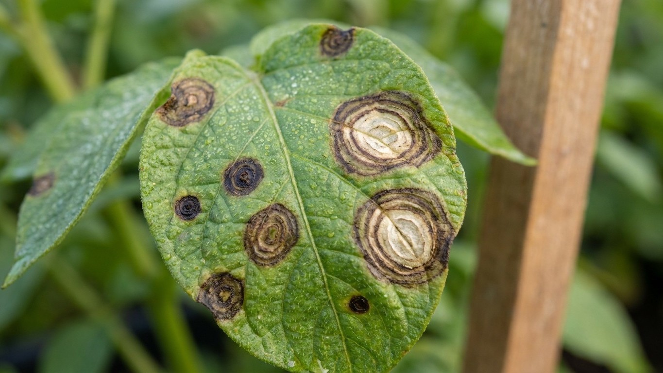 Early Blight on Potatoes: The Bull's-Eye Spot