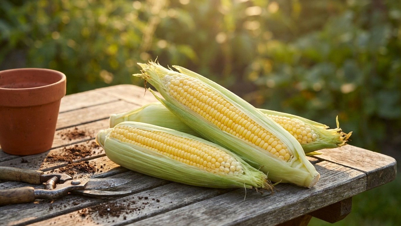 Early Sunglow Sweet Corn: When to Plant It, and What to Do With the Yellow Tomatoes