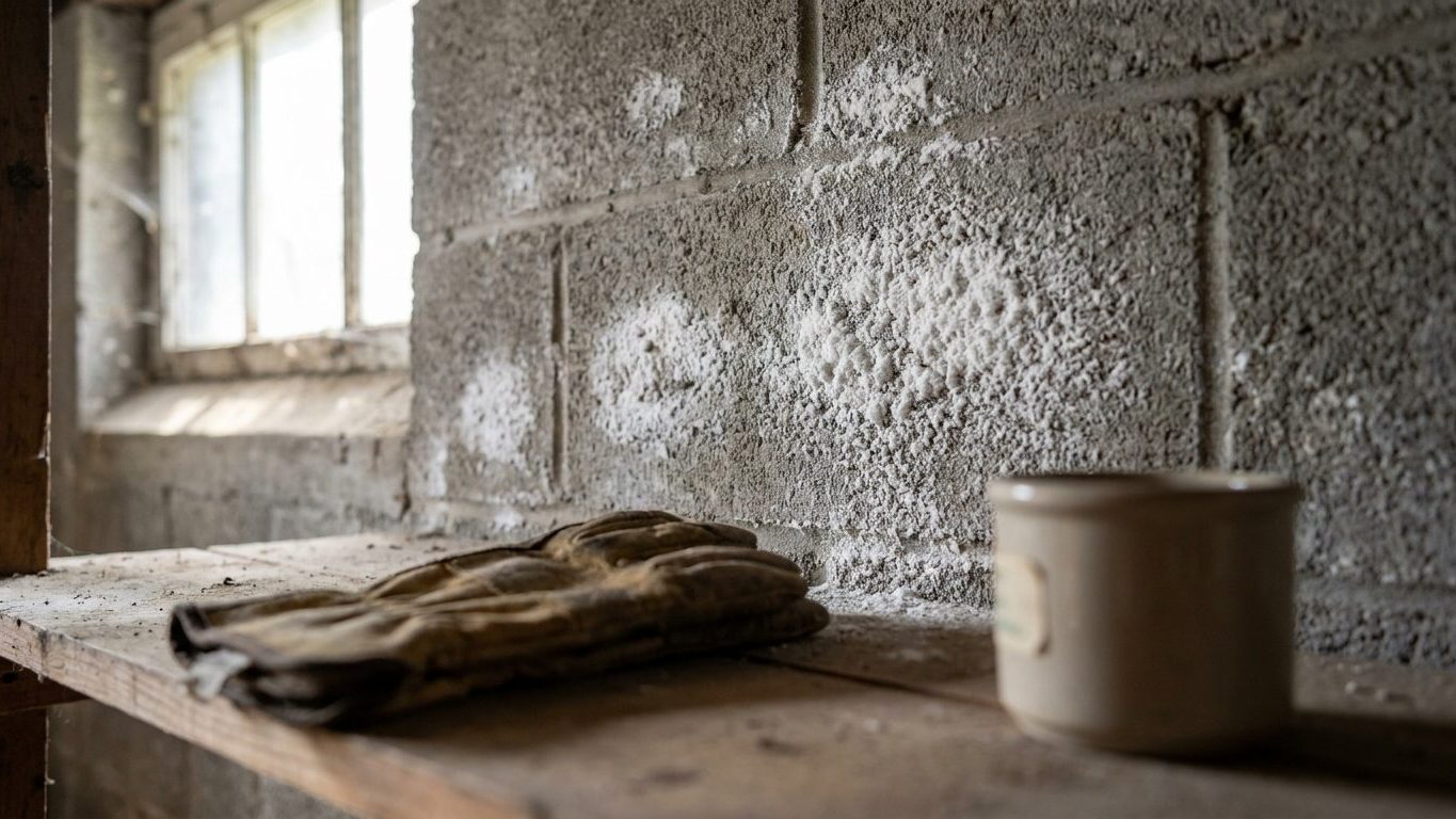 The White Powder on Basement Walls