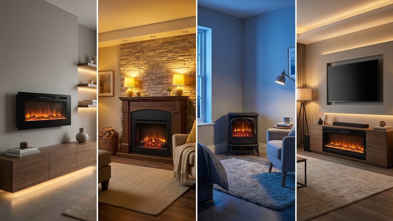 Electric Fireplace Types, and Which Suits Where