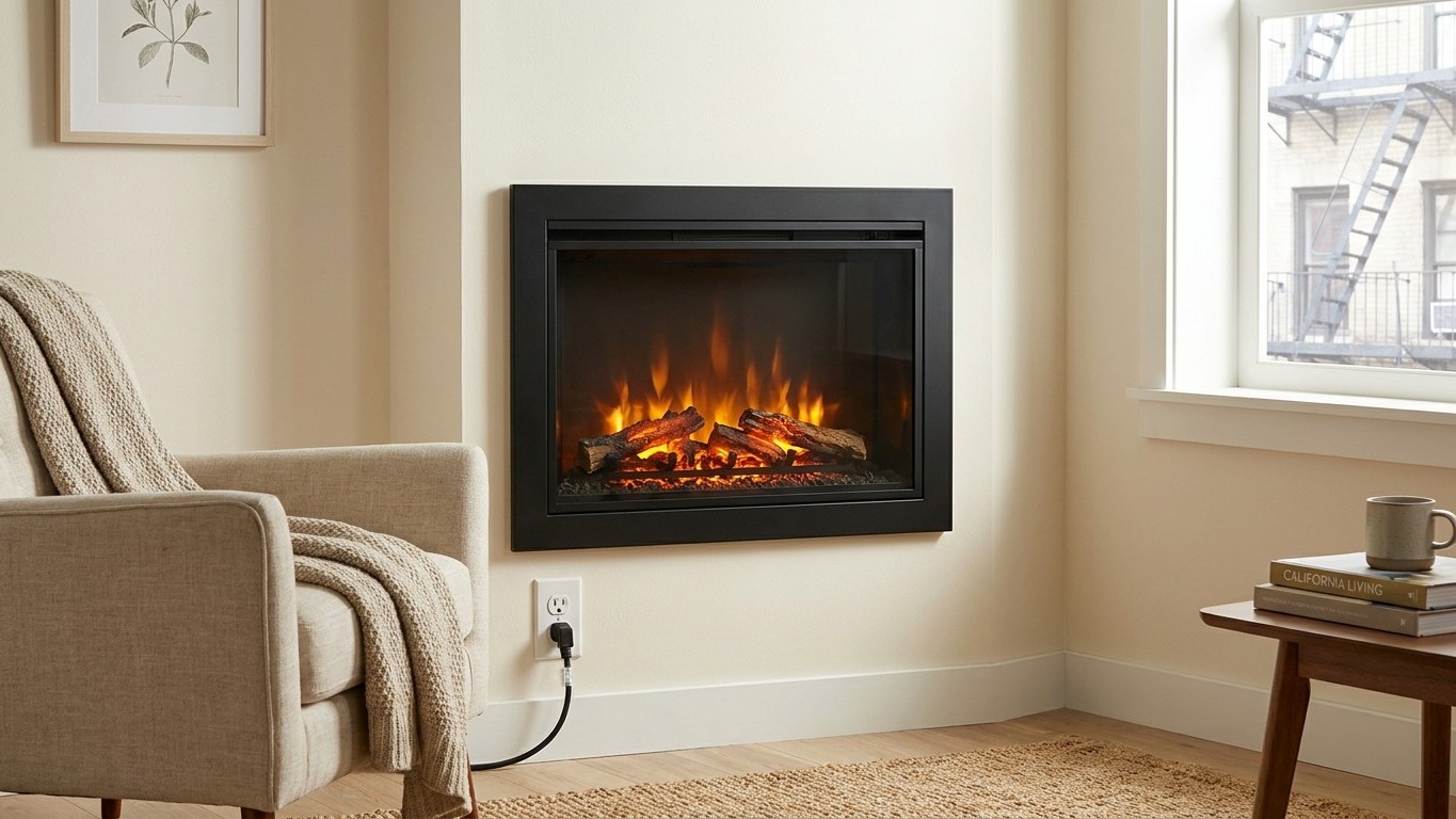 Electric Fireplaces: What They Heat and What They Cost