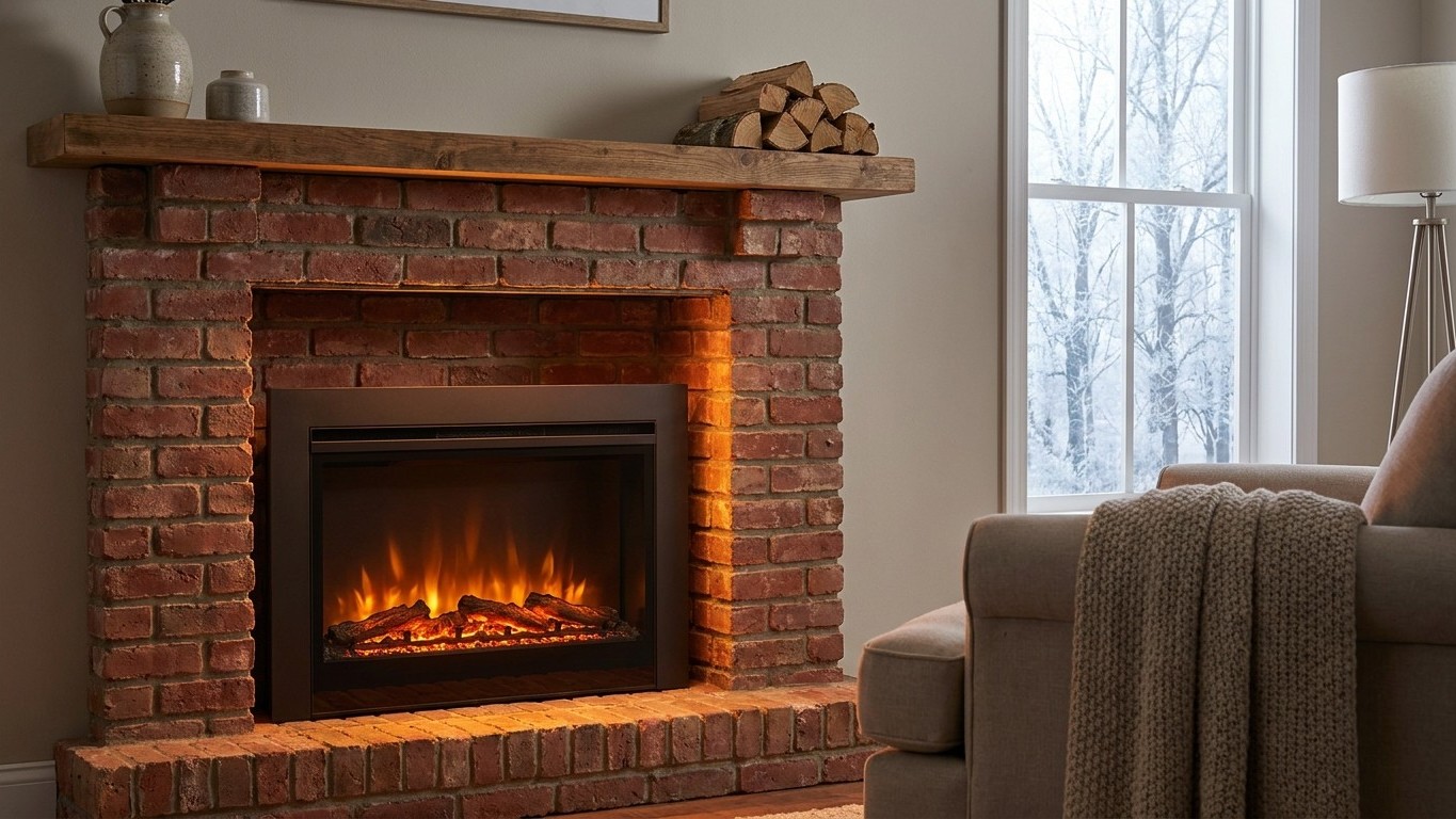 Putting an Electric Insert in a Disused Fireplace