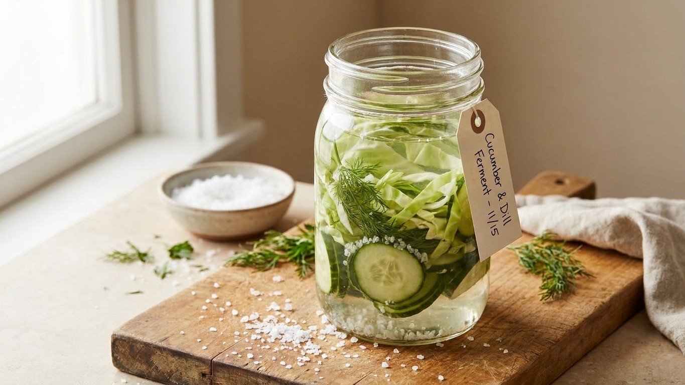 What the Salt Is Actually For in a Ferment